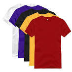Wholesale Customized Cotton Blank Short Sleeve Promotion T Shirt