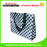 90GSM Nonwoven Shopper Bag with Polka Pattern