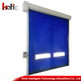 Zipper PVC Curtain Fast Self Recover High Speed Rapid Rolling up Door
