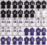 Baltimore Elam Flacco Mosley Ogden R. Lewis Customized American Football Jerseys