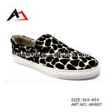 Leather Casual Shoes Nice Leopard Print Hot Selling for Women (AK807)