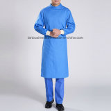 Cotton Anti-Bacterial Resistance to High Temperature Surgical Suit in Blue