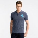 Men Polo Embroidery Tops Short Sleeves Brand Clothing Polo Shirt