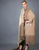100% Alashan Cashmere Blanket, Soft/Luxurious Plaid Fashion Cashmere Blanket