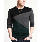 Custom Top Quality Stitching Color Fashion Men T-Shirt