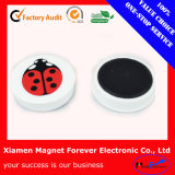 Custom Popular Whiteboard Plastic Magnetic Button with RoHS Certification