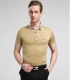 Wholesale Men Customized Polo Neck Cotton Polo T-Shirt