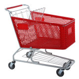 Standard Folding Plastic Trolley with Kids Seat ISO9001: 2000 & CE