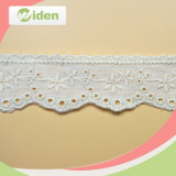 3.8cm High Quality Accessories White African Cotton Embroidery Lace