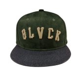 Popular Suede New Era Cap with Blvck Logo Sk1701