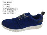 No. 51982 Two Styles Navy Color Men's Flyknit Sport Shoes