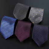 Men's Tie Business Positive Striped Blue Tie Bz0003