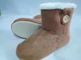 High Quality Brown Suede Winter Snow Boots