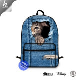Cat Print Children School Backpack Wholesale Teenager Girls Computer Back Pack