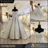 2018 Crystals Prom Evening Ball Gown Bridal Wedding Dress