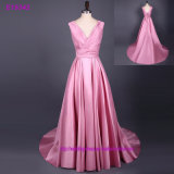 Pink or Green 2018 Sleeveless Evening Gowns Long Homecoming Dresses