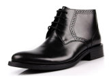 100% Genuine Leather Fashion Men Chelsea Boots Shoes