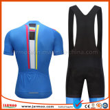 Fashionable Promotional Logo Printed Padded Cycling Jersey