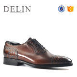 Hot Sale Comfortable Men Leather Sole Upper Shoe