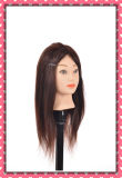 100% Human Hair Mannequin Head 24inches for Beauty School Training