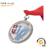 Soft Enamel Silver Plating Medal for Award Ym1171