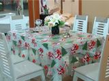 Christmas Pattern Table Cloth, PVC Table Cover
