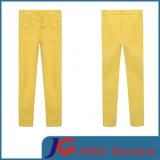 Colourful Women Twill Denim Jeans Yellow Pants (JC1286)