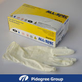 Beige Disposable Nitrile Exam Gloves