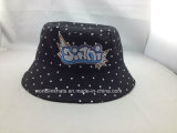 Custom Embroidery Bucket Hat with Silk Screen Logo Design