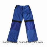 Teflon Men's Working Trouser in T/C65/35 Twill with Chinese Teflon Finishing, Approx 300g/Sqm