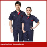 Wholesale Cheap Dark Blue Work Uniforms for Men and Women (W50)