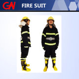 Fire Fighting Clothing with Helmet Belt Boots Gloves