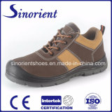 Dual Density PU Outsole Safety Shoes with Nubuck Leather Snn427