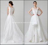 Lace Ball Gowns Crew Organza New Tiered Wedding Dresses Y1015