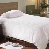 Luxury Hotel Satin Stripe Pillow Shams Bed Sheets Duvet Cover