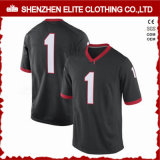 Customised Dry Fit American Football Uniforms Jersey Black (ELTFJI-70)
