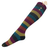 Cotton of Woman colorful Tube Sock