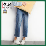 Solid Color Sexy Cotton Loose Stretch Denim Pants