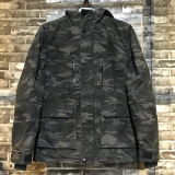 Camouflage Latest Design Men Long Jacket with Waterproof Zipper