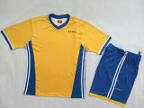 2016-2017 Tigres Home Yellow Soccer Kits, Kid Jerseys