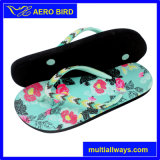 Specially Colorful Insole Design PE Slippers for Woman