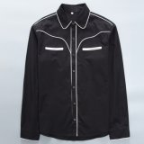 Custom Retro Clothing Men's Casual Long Sleeves Western Styled Shirts