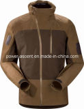 Men's Outdoor Fashion Brown Wind-Proof Softshell Jackets (pH-J05)