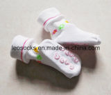 Baby's 100 Cotton Loose Cuff Anti-Slip Skidder Toddler Fuzzy Socks