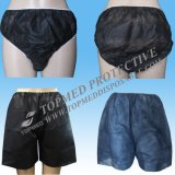 Disposable Shorts for SPA Beauty Salon, Nonwoven Dispsoable Men's Boxer Shorts