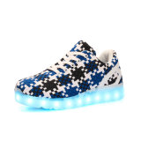 Light Emitting LED PU Kids Sports LED Shoes