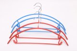 New Colorful Non Slip Laundry Wire Hanger with Bar
