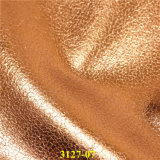 Pearlized Cracking Synthetic PU Leather Fabrics for Shoes