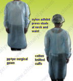 PE Protection Nonwoven Surgical Gown (LY-NSK-B)
