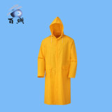 Hot Sell PVC / Polyester Coating Rainwear with Hood